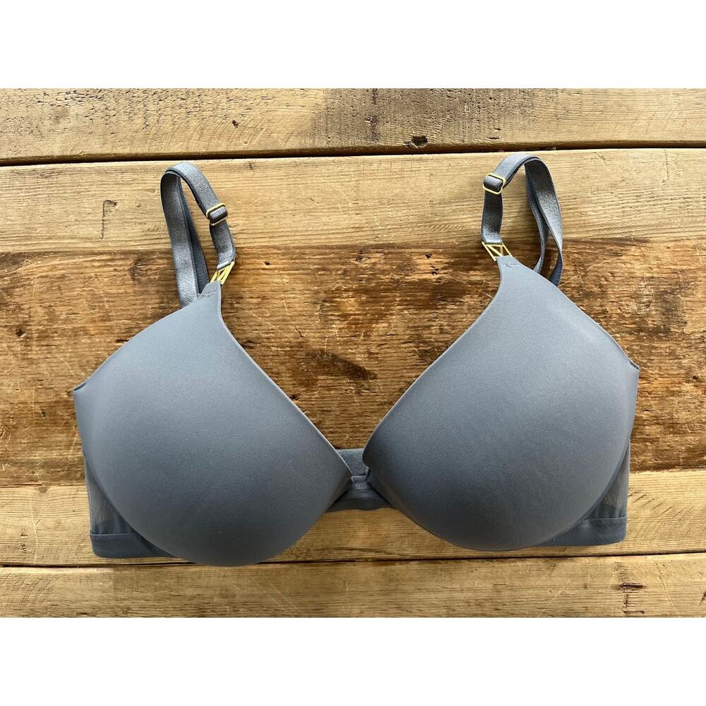 Victoria's Secret Black Pearl 32DDD Very Sexy ICON Push-Up Demi Bra VS